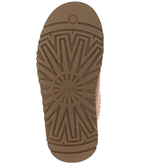 UGG Tazz II Suede Platform Clog Slippers