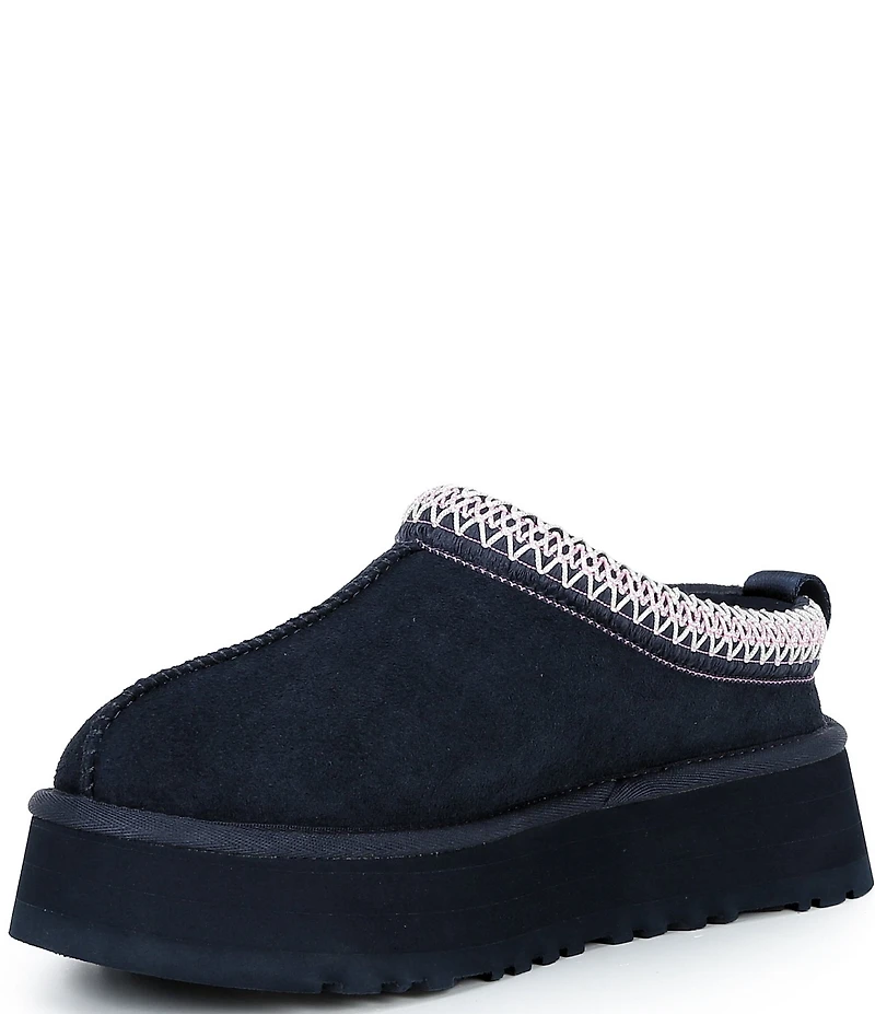 UGG Tazz II Suede Platform Clog Slippers