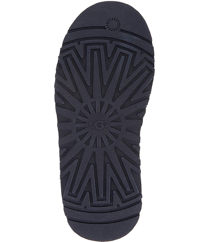 UGG Tazz II Suede Platform Clog Slippers