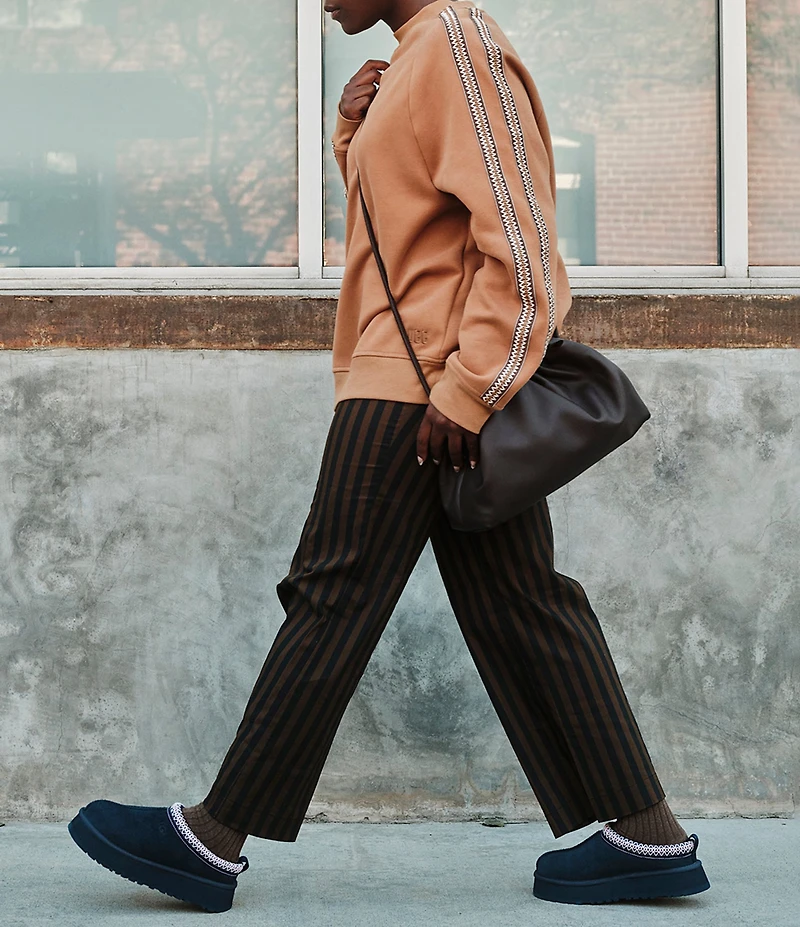 UGG Tazz II Suede Platform Clog Slippers