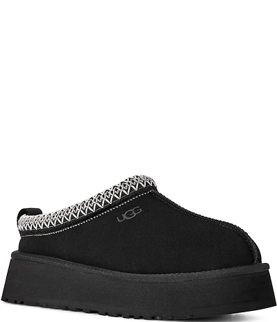 UGG Tazz II Suede Platform Clog Slippers