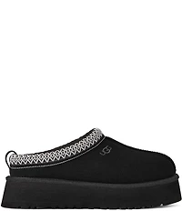 UGG Tazz II Suede Logo Detail Platform Clog Slippers