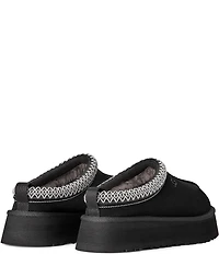 UGG Tazz II Suede Logo Detail Platform Clog Slippers