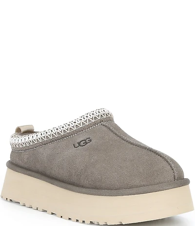 UGG Tazz II Suede Platform Clog Slippers