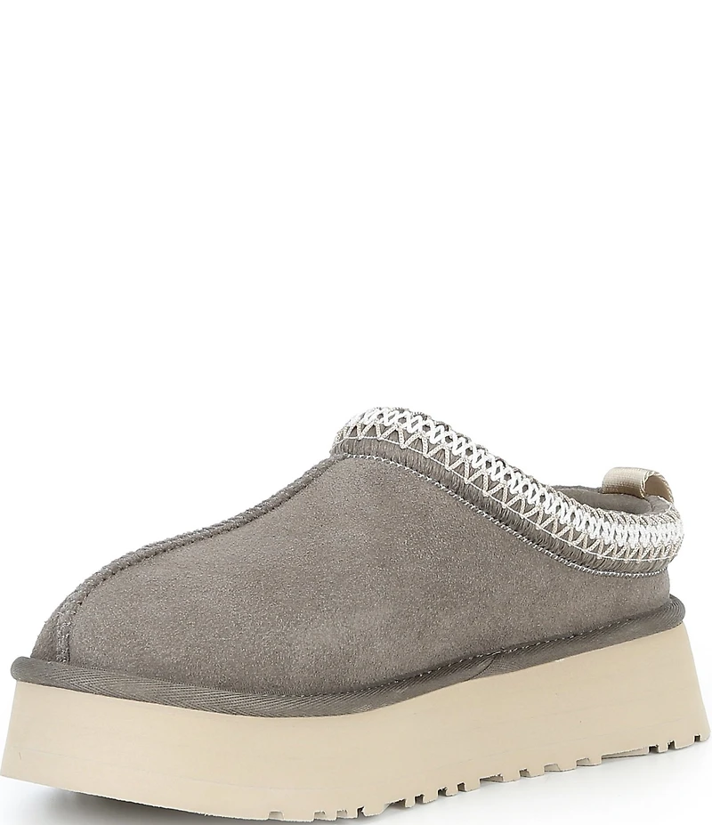 UGG Tazz II Suede Platform Clog Slippers