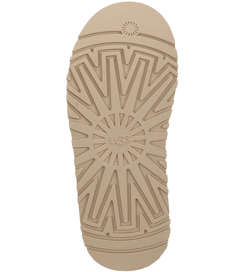 UGG Tazz II Suede Platform Clog Slippers