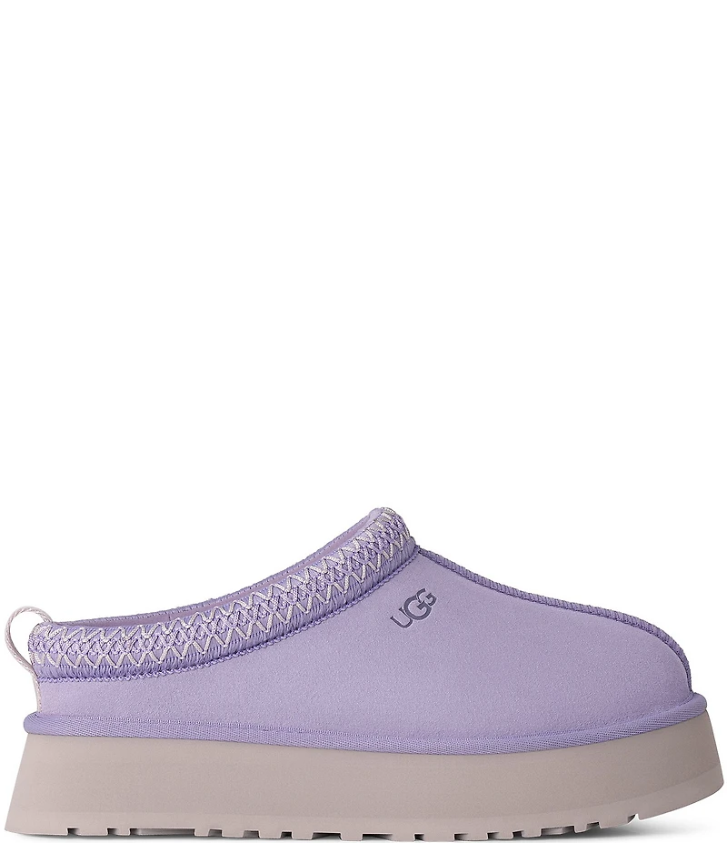UGG Tazz II Suede Platform Clog Slippers