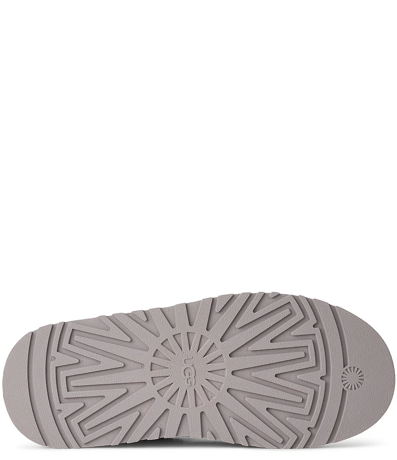 UGG Tazz II Suede Platform Clog Slippers