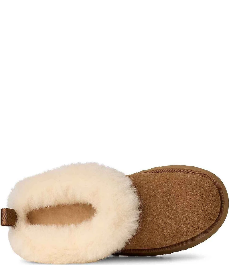 UGG Tazzelle Suede Indoor/Outdoor Platform Slippers