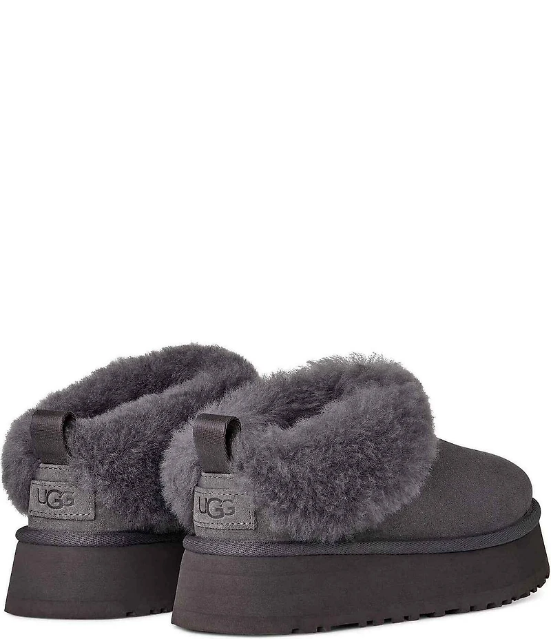 UGG Tazzelle Suede Indoor/Outdoor Platform Slippers