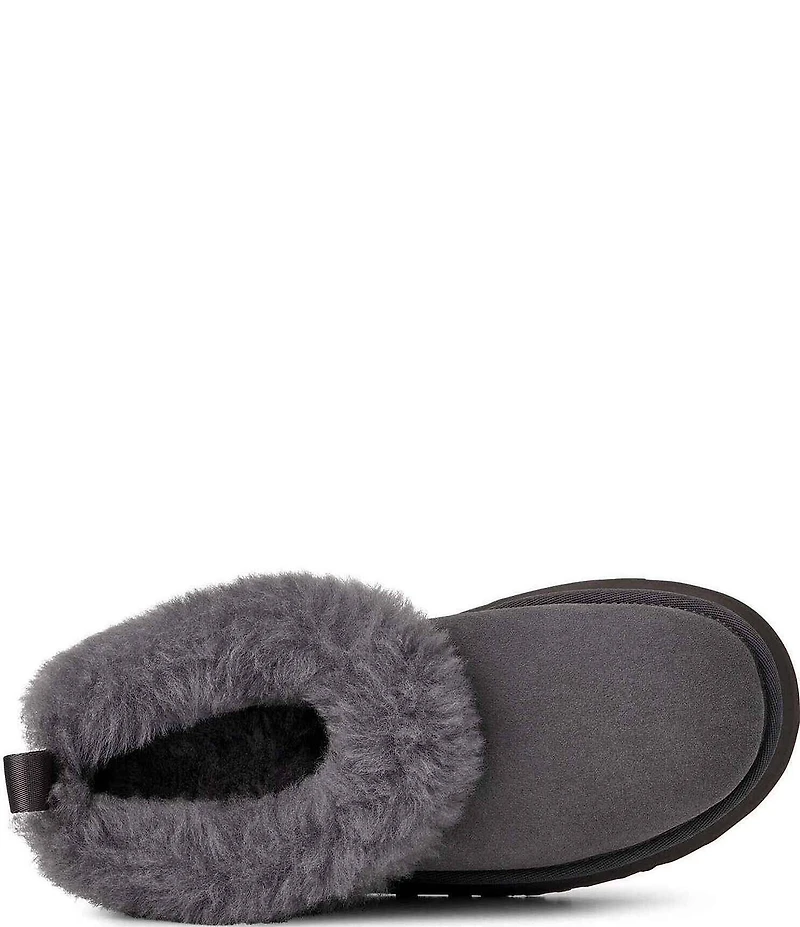 UGG Tazzelle Suede Indoor/Outdoor Platform Slippers