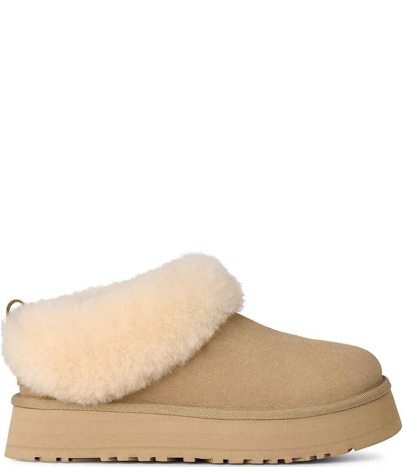 UGG Tazzelle Suede Indoor/Outdoor Platform Slippers