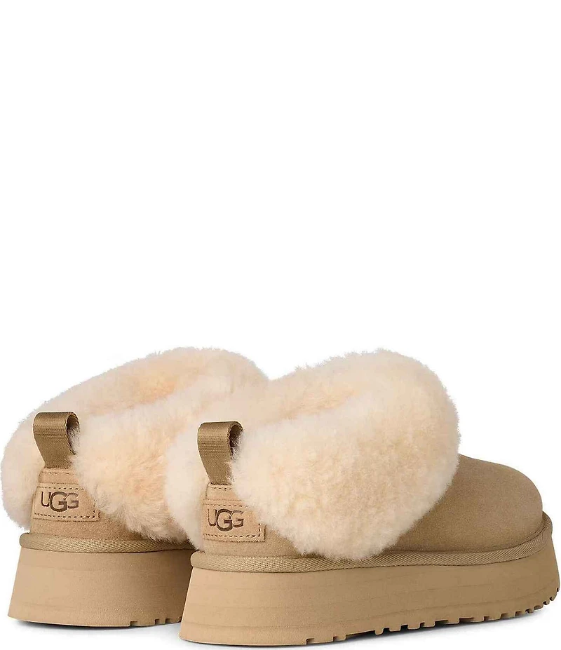 UGG Tazzelle Suede Indoor/Outdoor Platform Slippers