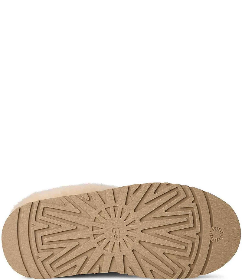 UGG Tazzelle Suede Indoor/Outdoor Platform Slippers
