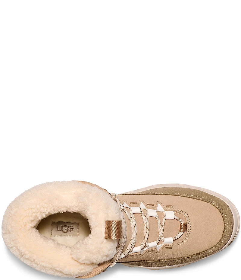 UGG TerreTrail Cozy Lace Waterproof Suede Family Matching Winter Booties