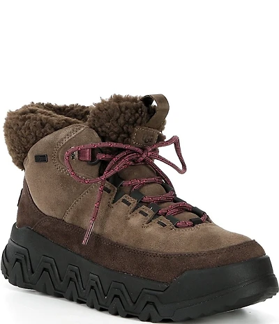 UGG TerreTrail Cozy Lace Waterproof Suede Family Matching Winter Booties