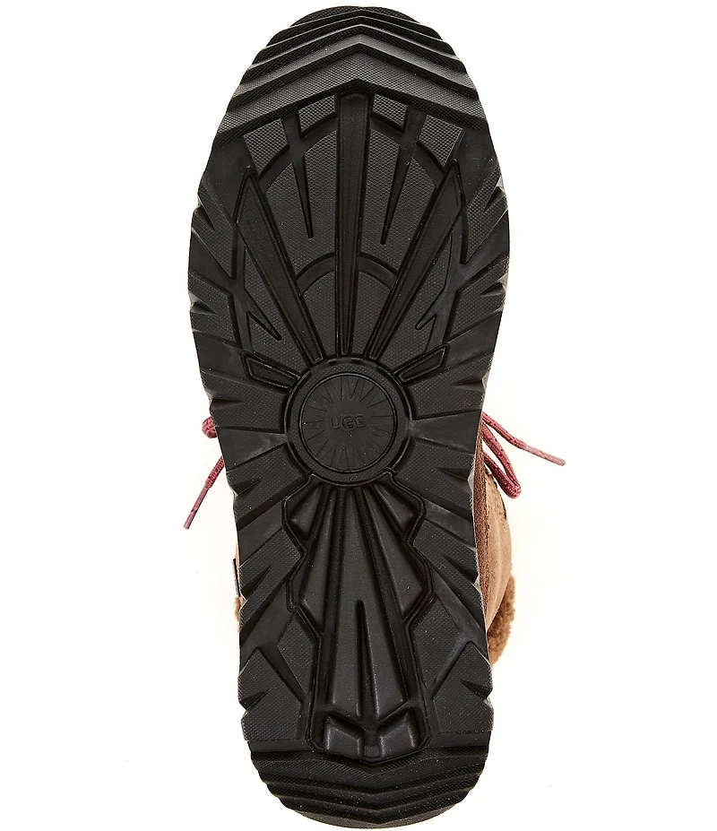 UGG TerreTrail Cozy Lace Waterproof Suede Family Matching Winter Booties