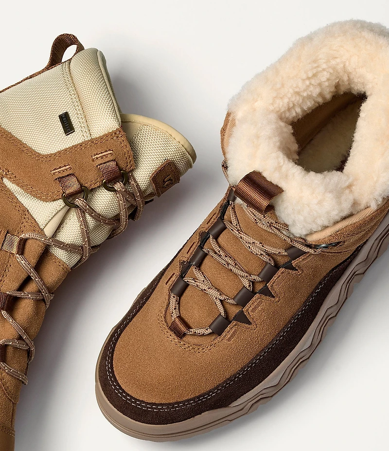 UGG TerreTrail Cozy Lace Waterproof Suede Family Matching Winter Booties