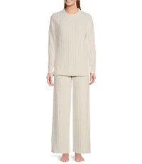 UGG Terri Cozy Knit Ribbed Lounge Pants