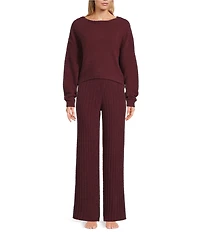 UGG Terri Cozy Knit Ribbed Lounge Pants