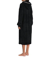 UGG UGGfluff Plush Fleece Long Sleeve Oversized Hooded Cozy Lounger