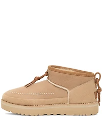 UGG Ultra Mini Crafted Regenerate Knot Detail Booties