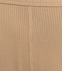 UGG Vyanna Ribbed Knit High Rise Adjustable Coordinating Tie Lounge Pants