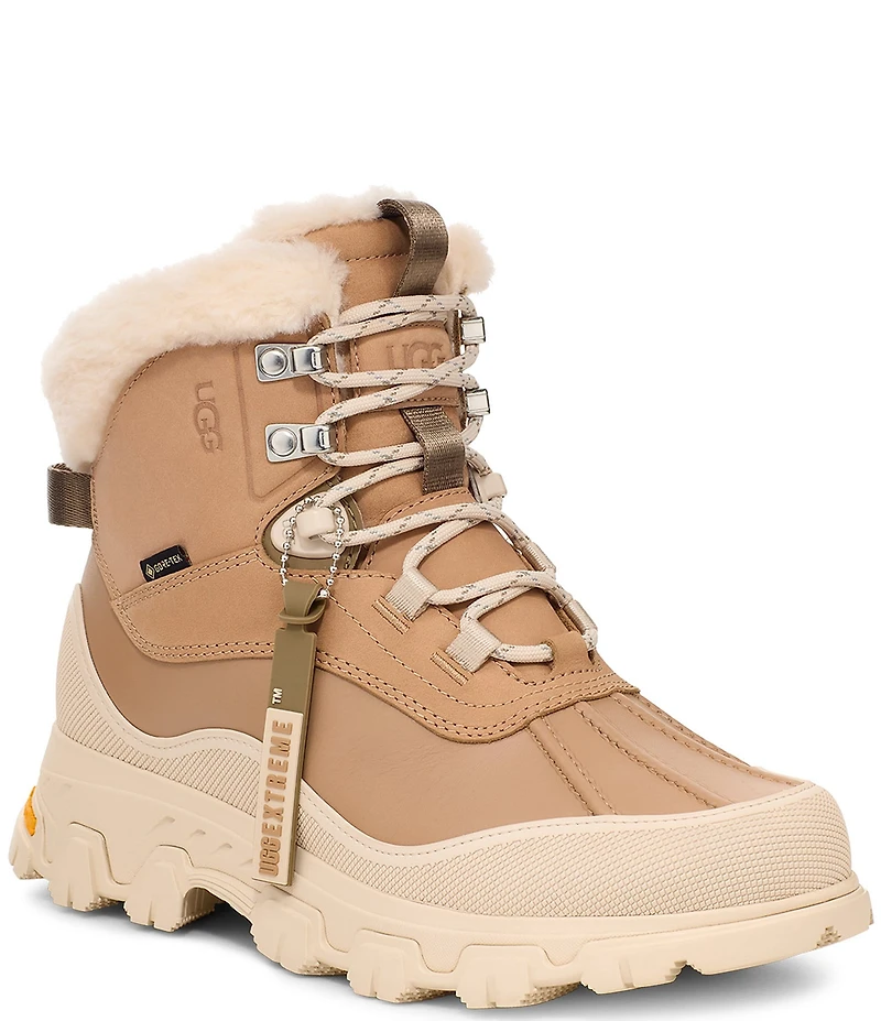 UGG Women's Adirondack Meridian Hiker Waterproof Leather Winter Booties