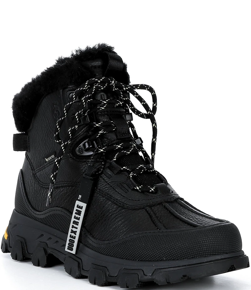 UGG Women's Adirondack Meridian Hiker Waterproof Leather Cold Weather Winter Booties