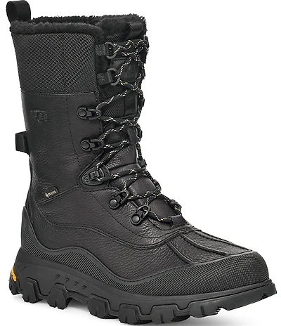 UGG Women's Adirondack Meridian Waterproof Leather Cuffable Cold Weather Winter Mid Calf Boots