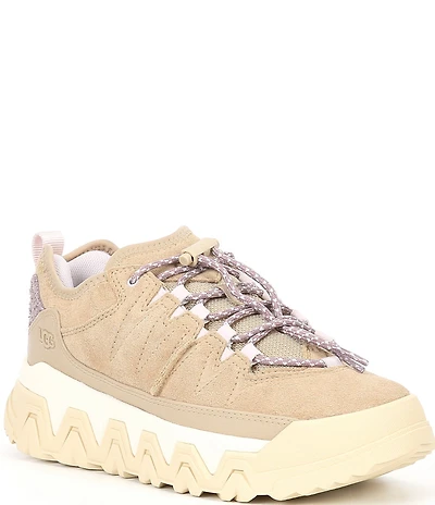 UGG Women's Captrail Low Waterproof Suede Sneakers