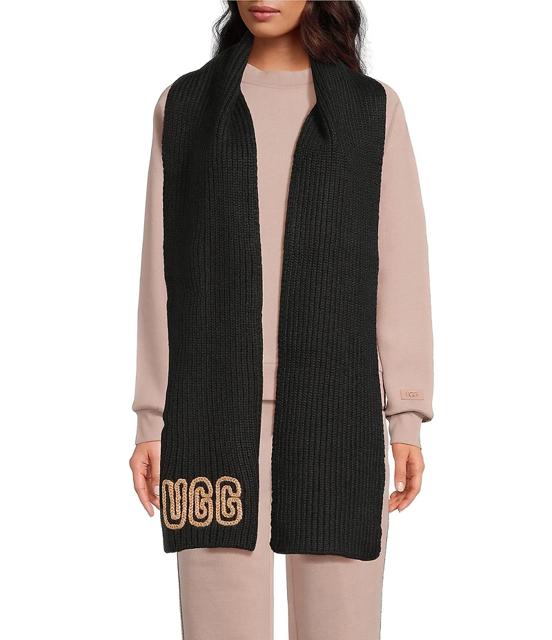 UGG Women's Crafted Chunky Ribbed Scarf