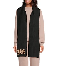 UGG Women's Crafted Chunky Ribbed Scarf