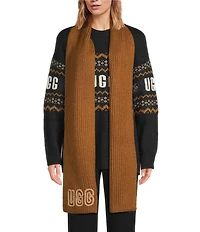 UGG Women's Crafted Chunky Ribbed Scarf