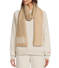 UGG Women's Crafted Chunky Ribbed Scarf