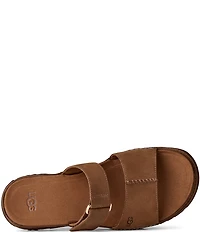 UGG Women's GoldenGaze Leather Slide Sandals