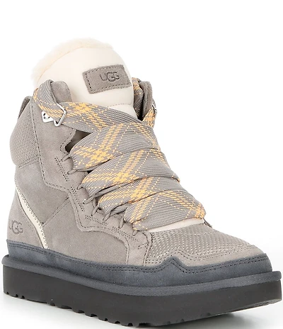 UGG® Women's Highmel Suede and Mesh High Top Sneakers