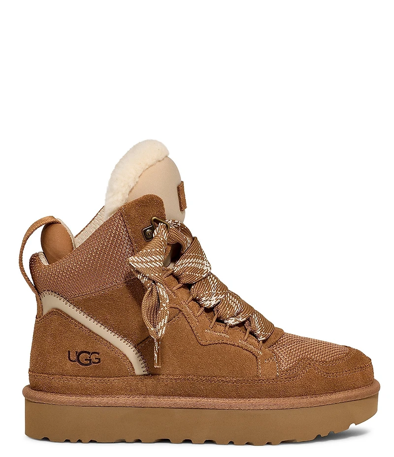 UGG® Women's Highmel Suede and Mesh High Top Sneakers