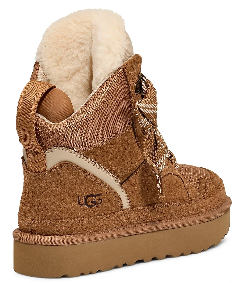 UGG® Women's Highmel Suede and Mesh High Top Sneakers