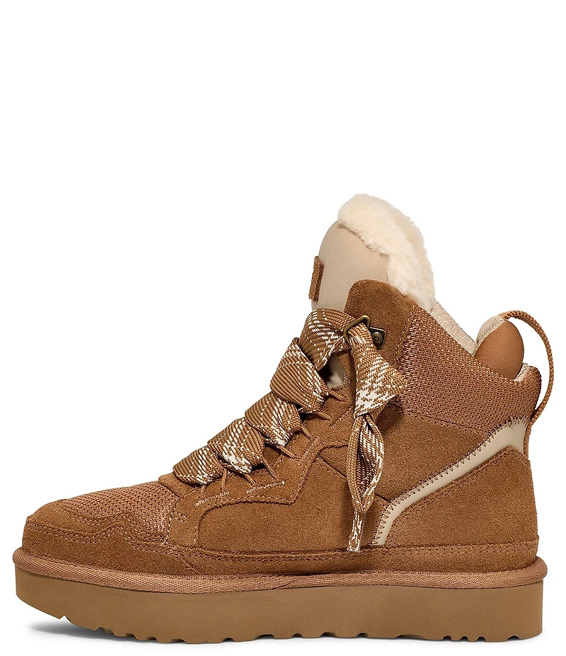UGG® Women's Highmel Suede and Mesh High Top Sneakers