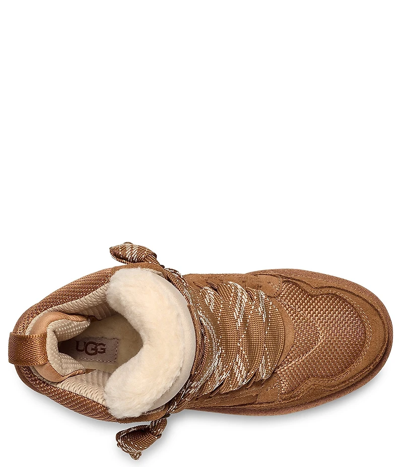 UGG® Women's Highmel Suede and Mesh High Top Sneakers