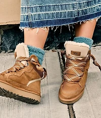 UGG® Women's Highmel Suede and Mesh High Top Sneakers