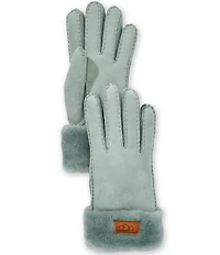 UGG Women's Sheepskin Turn Cuff Gloves