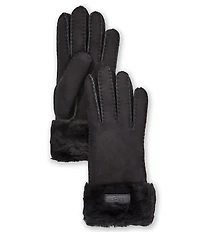 UGG Women's Sheepskin Turn Cuff Gloves
