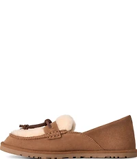 UGG Women's Zora Suede and Shearling Loafers
