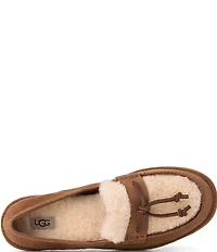 UGG Women's Zora Suede and Shearling Loafers