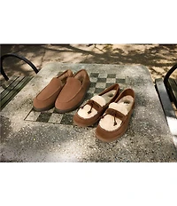 UGG Women's Zora Suede and Shearling Loafers