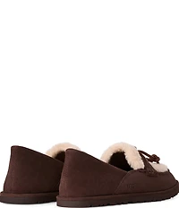 UGG Women's Zora Suede and Shearling Loafers