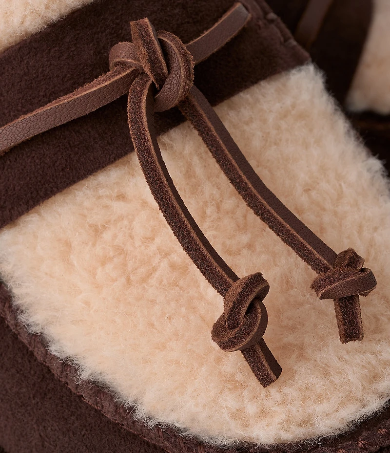 UGG Women's Zora Suede and Shearling Loafers