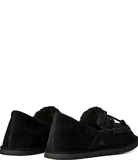 UGG Women's Zora Suede and Shearling Loafers